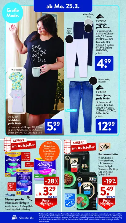 Leggings, große Mode