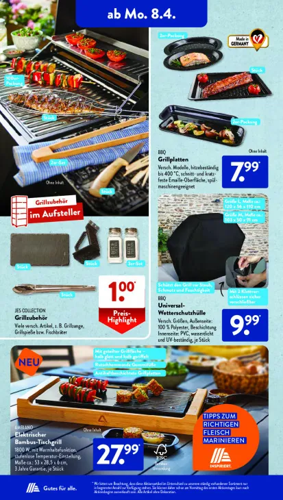 Elektrischer Bambus-Tischgrill