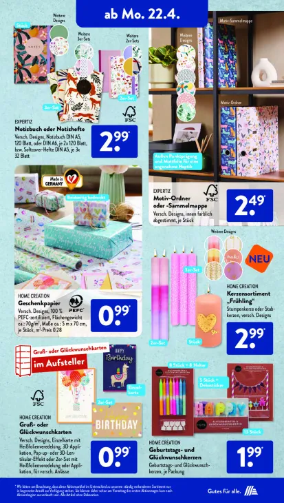 Geburtstags- und Glückwunschkerzen