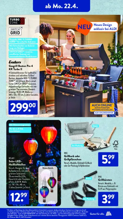 Gasgrill Boston Pro 4 KR Turbo II