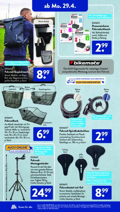 Fahrrad-Gepäcktasche