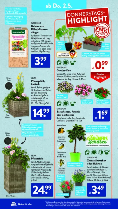 Balkon- und Kübelpflanzendünger