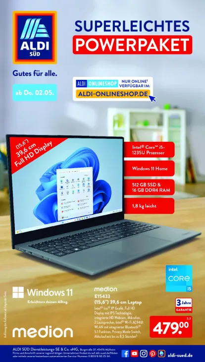 E15433 (15,6") 39,6 cm Laptop