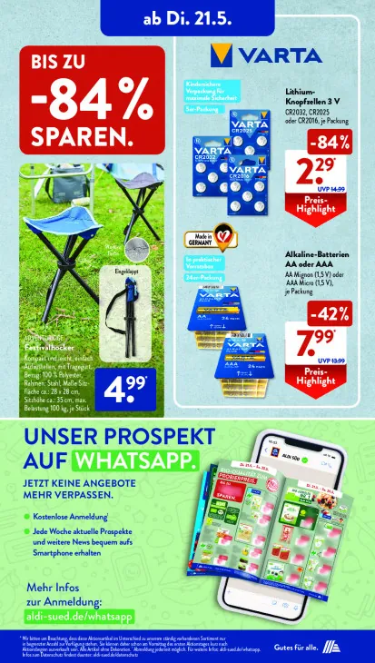 Alkaline-Batterien AA oder AAA