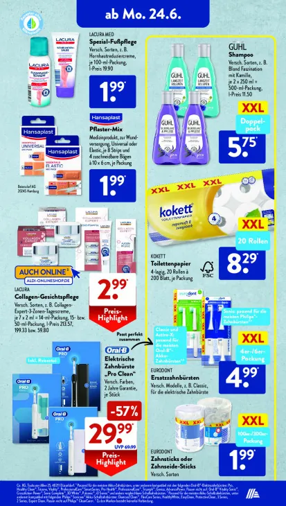 Elektrische Zahnbürste „Pro Clean“