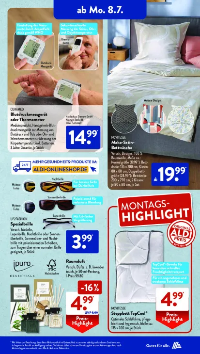 Blutdruckmessgerät oder Thermometer