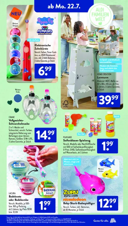 Baby-Shark-Badespielfigur