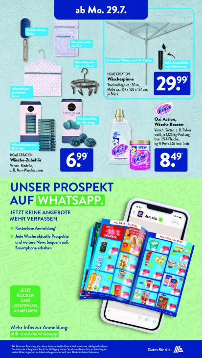 Oxi Action, Wäsche Booster