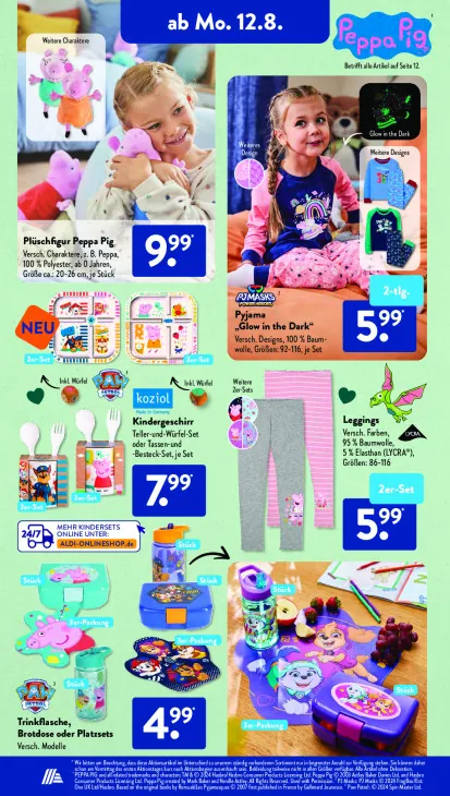 Kindergeschirr Teller-und-Würfel-Set oder Tassen-und-Besteck-Set