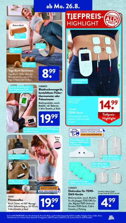 Blutdruckmessgerät, kontaktloses Fieberthermometer oder Pulsoximeter