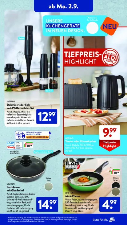 Bratpfanne mit Glasdeckel