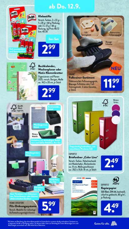 Briefordner "Color Line"