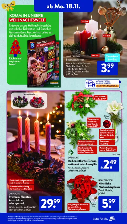 Künstliche Weihnachtspflanze