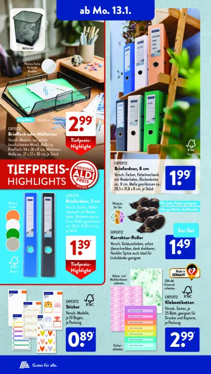 Brieffach oder Mülleimer