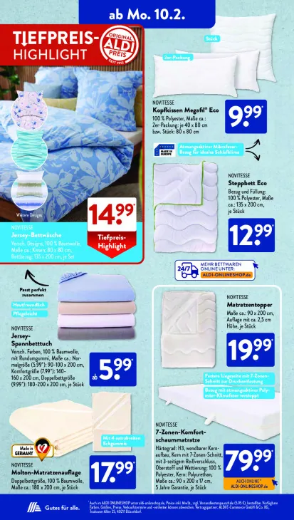 7-Zonen-Komfortschaummatratze