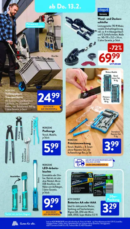 Batterien AA oder AAA