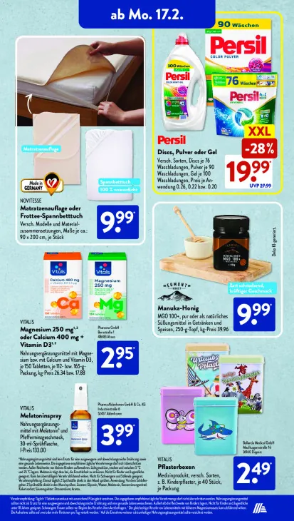 Discs, Pulver oder Gel