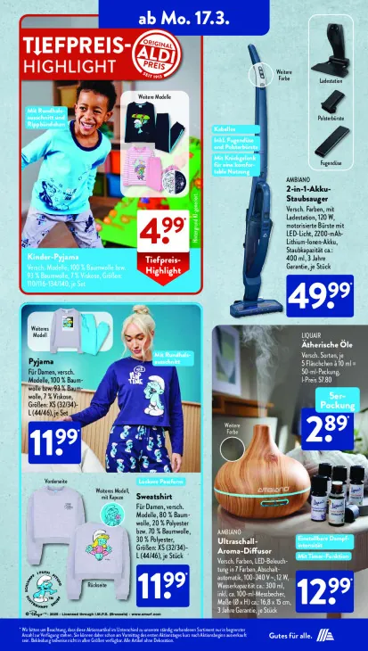 2-in-1-Akku-Staubsauger