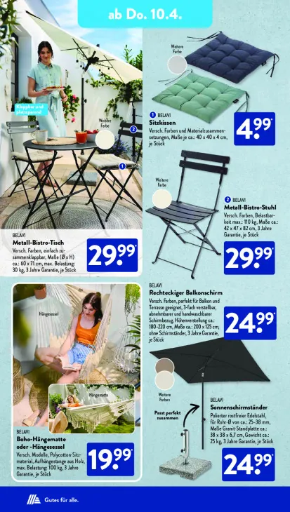 Boho-Hängematte oder -Hängesessel