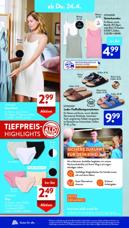 Leder-Tieffußbettpantoletten