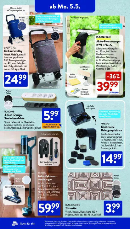 4-fach-Design-Steckdosenleiste