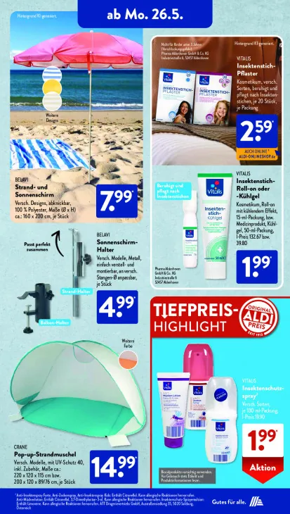 Pop-up-Strandmuschel