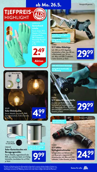 12 V Akku-Säbelsäge