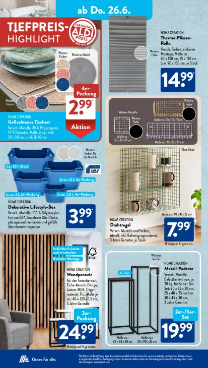 Dekorative Lifestyle-Box