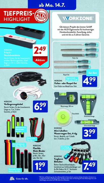 3-fach-Steckdosenleiste