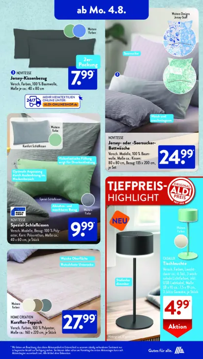 Jersey- oder -Seersucker-Bettwäsche