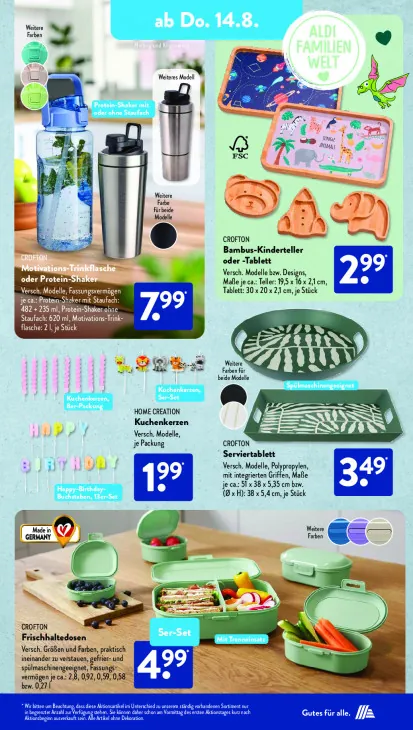 Bambus-Kinderteller oder -Tablett