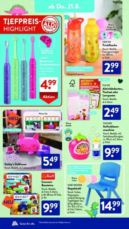 Aktivitätskarten, Tischset oder Lernposter