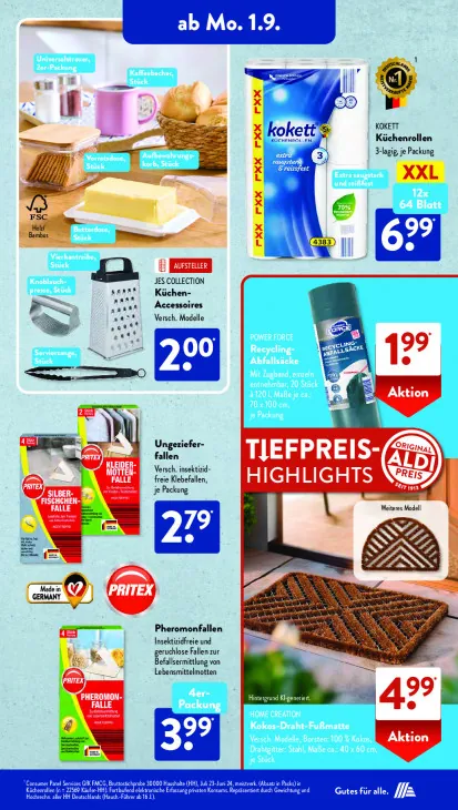 Kokos-Draht-Fußmatte