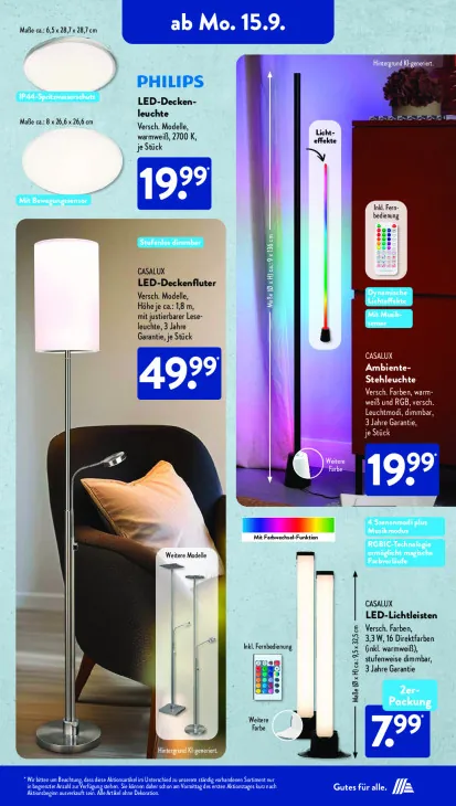 Ambiente-Stehleuchte