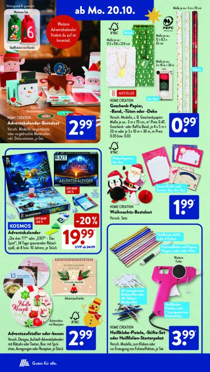 Adventsaufsteller oder -boxen