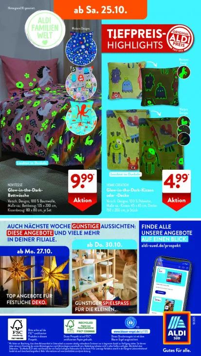 Glow-in-the-Dark-Bettwäsche