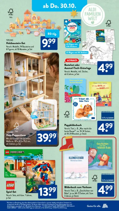 Bastelset oder Ausmal-Tisch-Unterlage