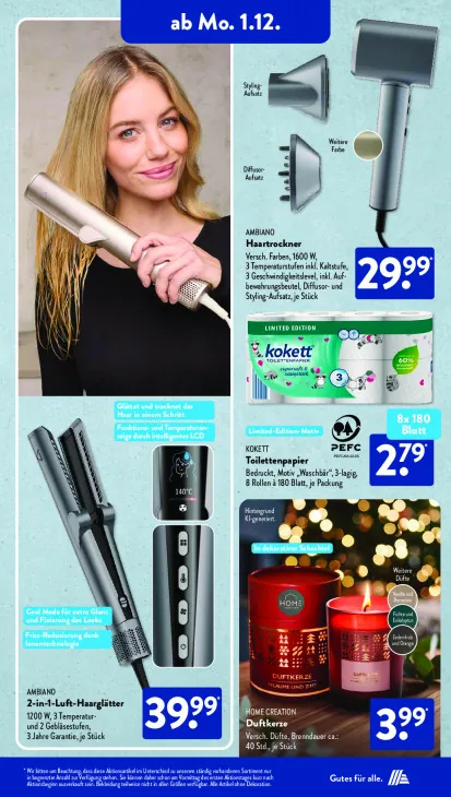 2-in-1-Luft-Haarglätter