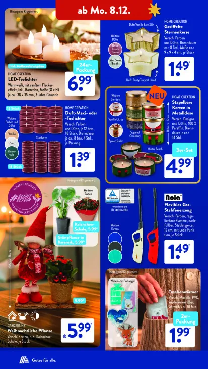 Duft-Maxi- oder -Teelichter