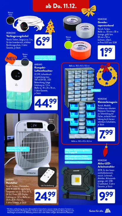 Akku-LED-Arbeitsstrahler