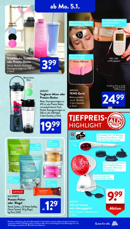 Infrarot-Lampe oder Massagegerät