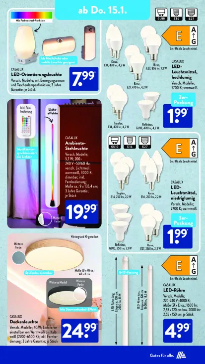 Ambiente-Stehleuchte