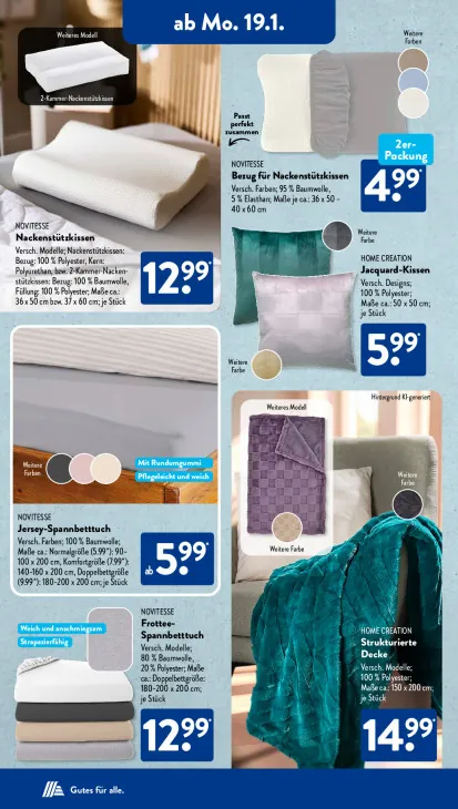 Bezug für Nackenstützkissen