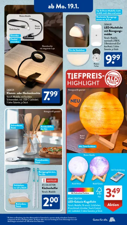 Klemm- oder Nackenleuchte