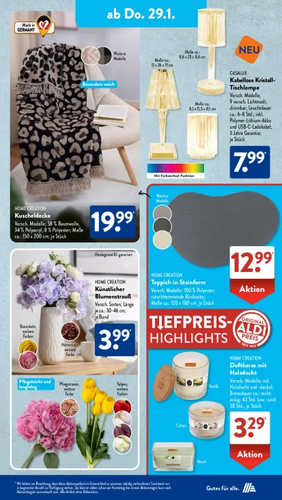 Duftkerze mit Holzdocht