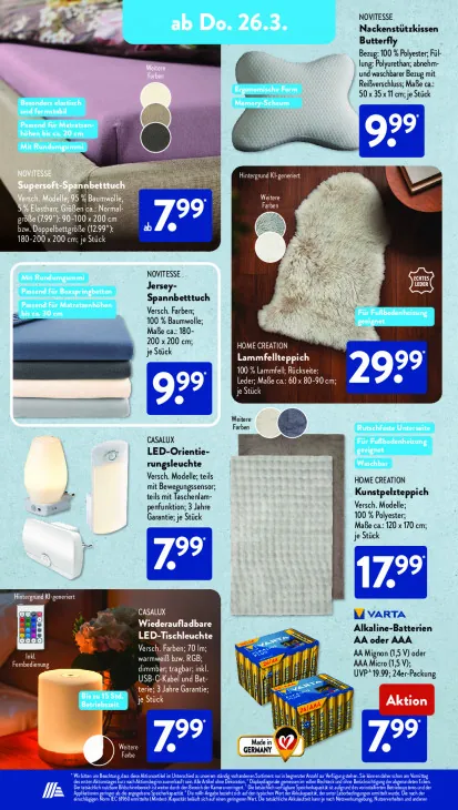 Alkaline-Batterien AA oder AAA