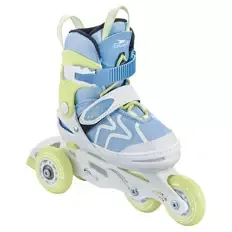 Inline Skates, 3in1 Kinder, Grün, Gr. 29-33