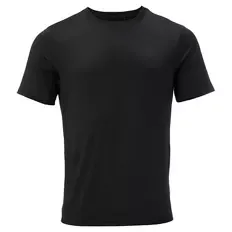 Damen und Herren Outdoor-T-Shirt, Herren, Schwarz, M 48/50