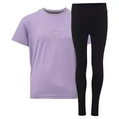 Kinder Sport-Set, Lila, 122/128