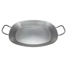 Eisenpfannen Sortiment, Oval